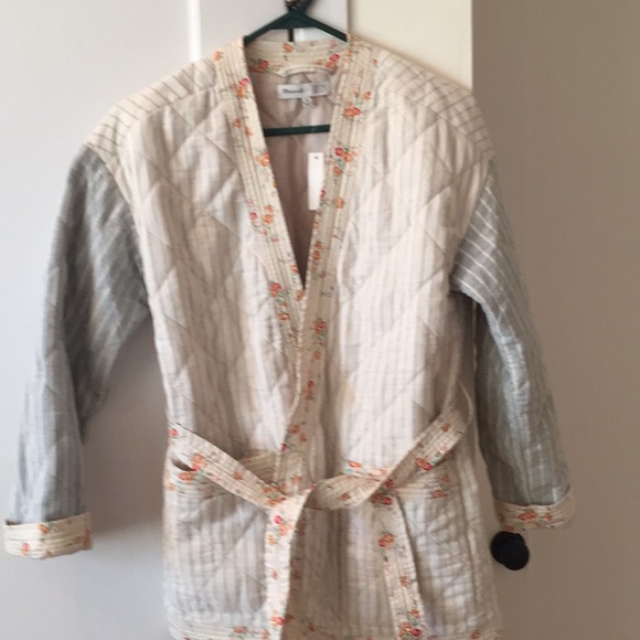 madewell denim wrap jacket